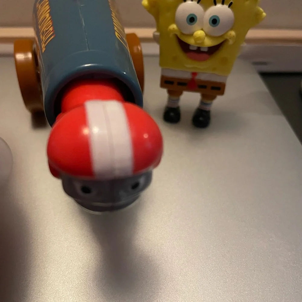 SpongeBob SquarePants Cannonball Jenkins Playset Yellow Rare collector